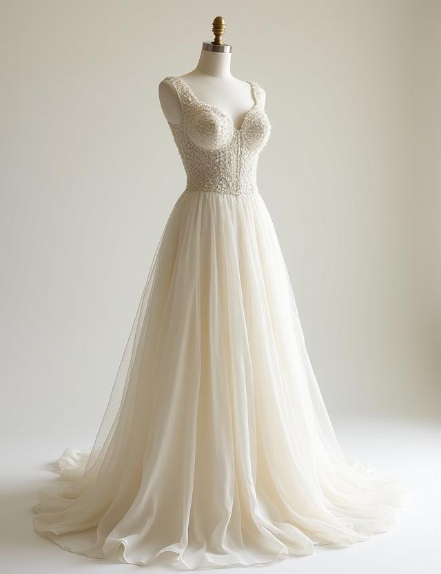 Gaun pengantin klasik designer